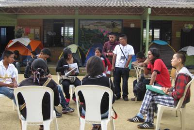 Comunidad de Jambaló acogió el II Encuentro de la Escuela de Comunicación