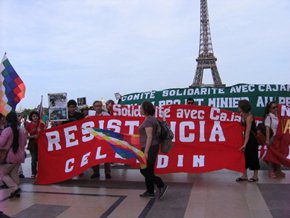 Llamado de Solidaridad con Cajamarca: Nueva ofensiva en Conga