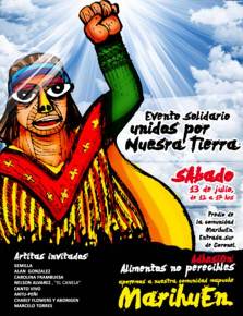 Actividad solidaria con la Comunidad Mapuche Marihuen