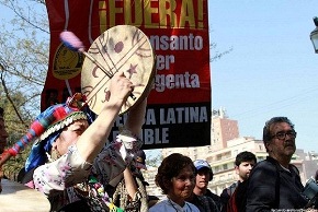 En todo Chile: Contundente y multitudinaria movilización contra Ley Monsanto