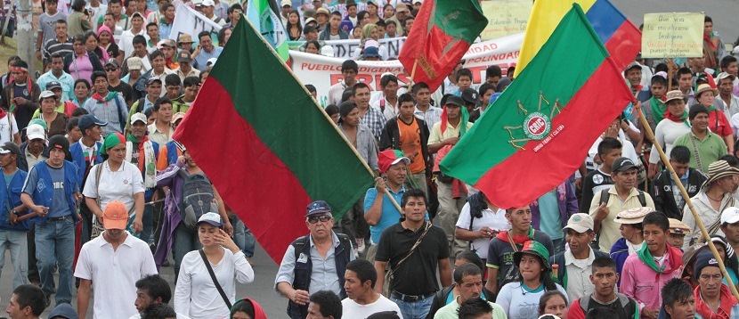 CRIC: Minga en rechazo a los TLC y en defensa del territorio y el agro colombiano