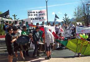 Importante Movilización en Lonquimay por la defensa del territorio ante amenaza minera