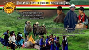 IV Congreso Regional Indígena del Huila