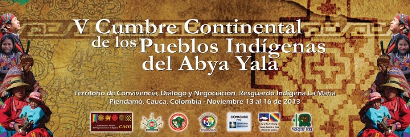V Cumbre continental de pueblos indígenas
