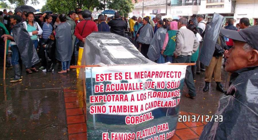 Comunidades indígenas del Valle del Cauca se movilizan en defensa del AGUA