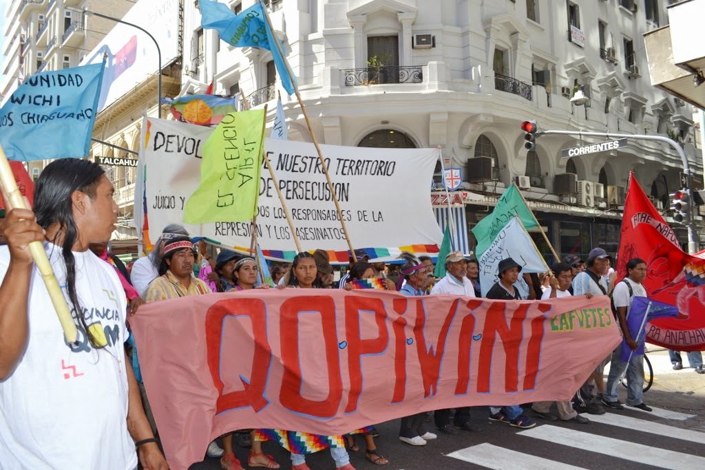 Voces del Pueblo Nasa respaldan la lucha de los pueblos originarios de Argentina
